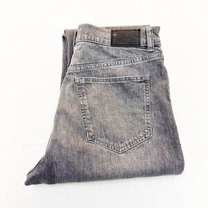 Madewell '90s Straight Gray Wash Denim Jeans Zip Fly Size 29